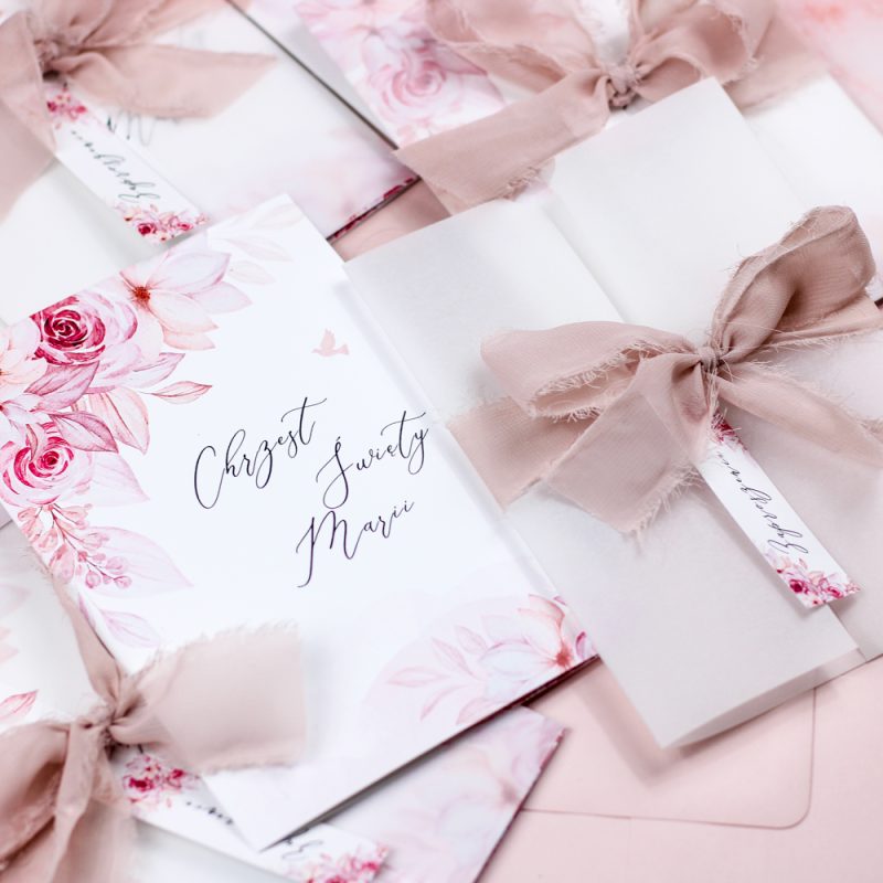 Zaproszenie na chrzest - UROCZE