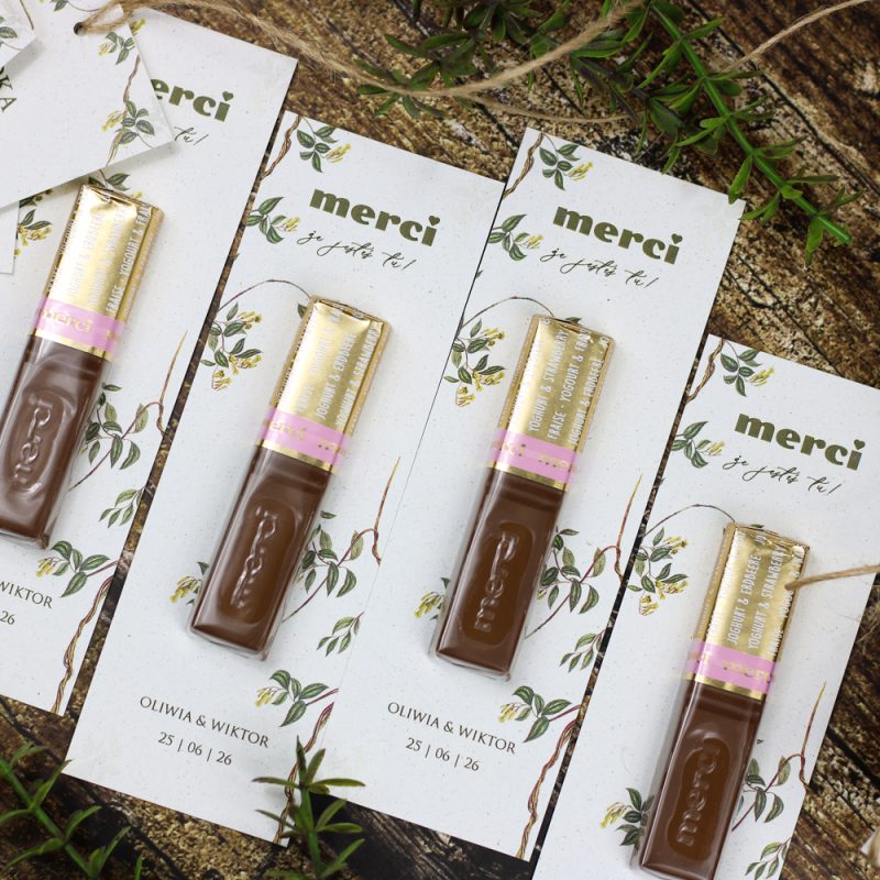 Podziękowanie bilecik MERCI - SKALINEK